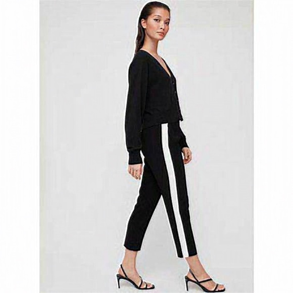 ARITZIA BABATON Conan Black and White Pant (XS)